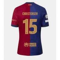 Barcelona Andreas Christensen #15 Fotballklær Hjemmedrakt 2024-25 Kortermet